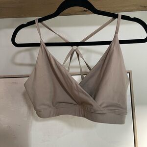 Coreio Women's Tan Sports Bra